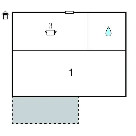 Апартаменты 1 Bedroom Awesome In Рабац